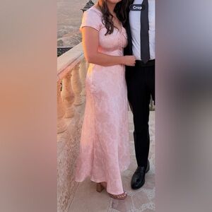 Petal & Pup Benton Satin Maxi Dress